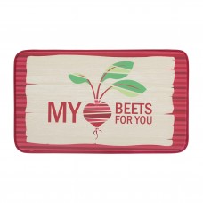 Chef Gear My Heart Beets for You Anti-Fatigue Kitchen Mat CGER1053